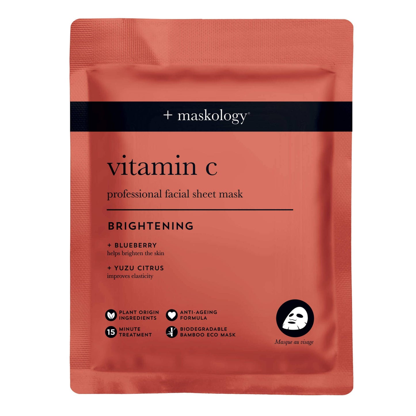 +maskology VITAMIN-C Professional Tuchmaske