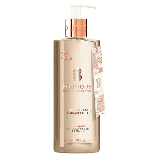 Boutique Mandarin, Basil & Grapefruit Hand Wash