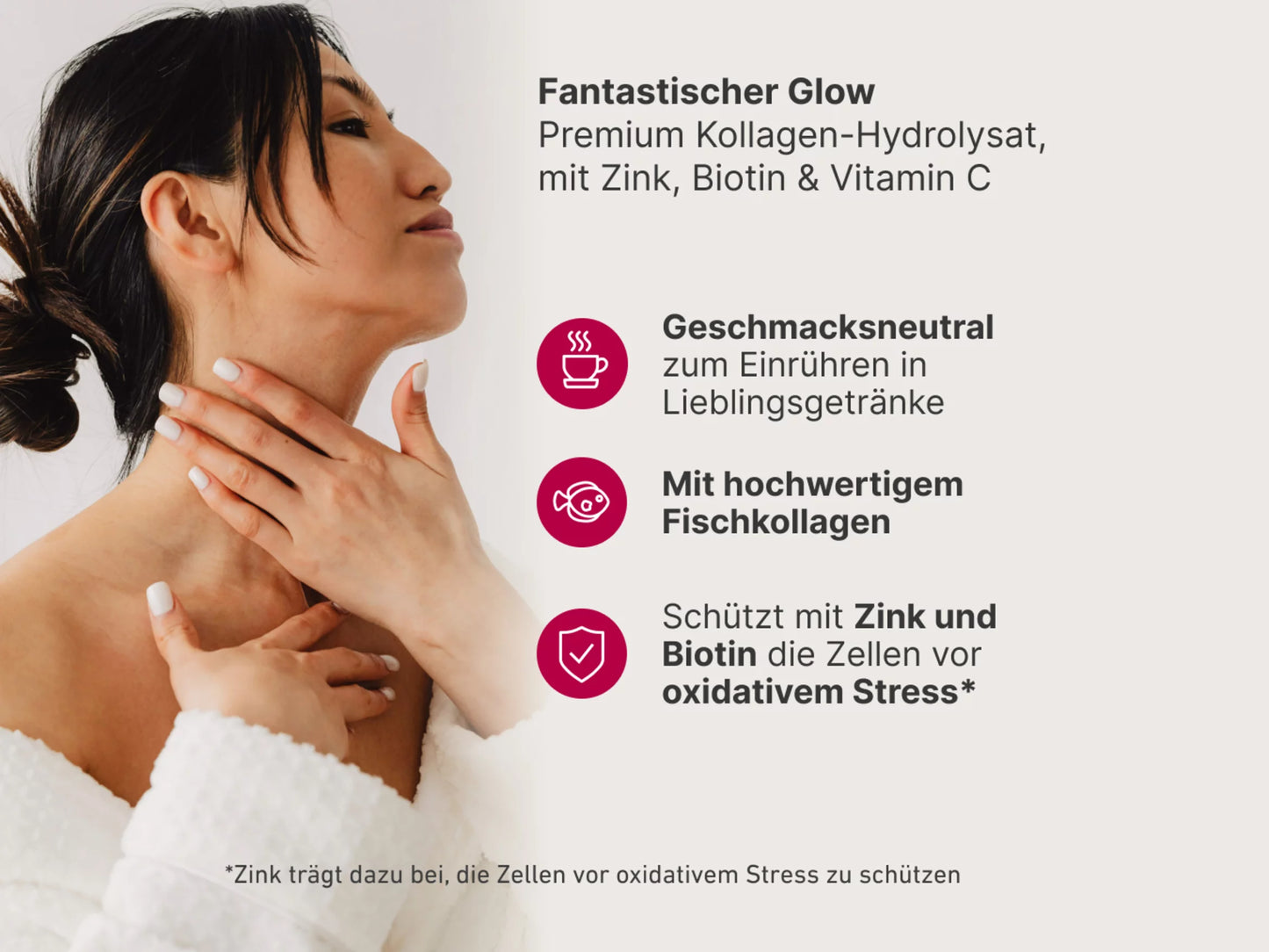 BIOGENA AESTHETICS Premium Kollagen Pulver+ Neutral