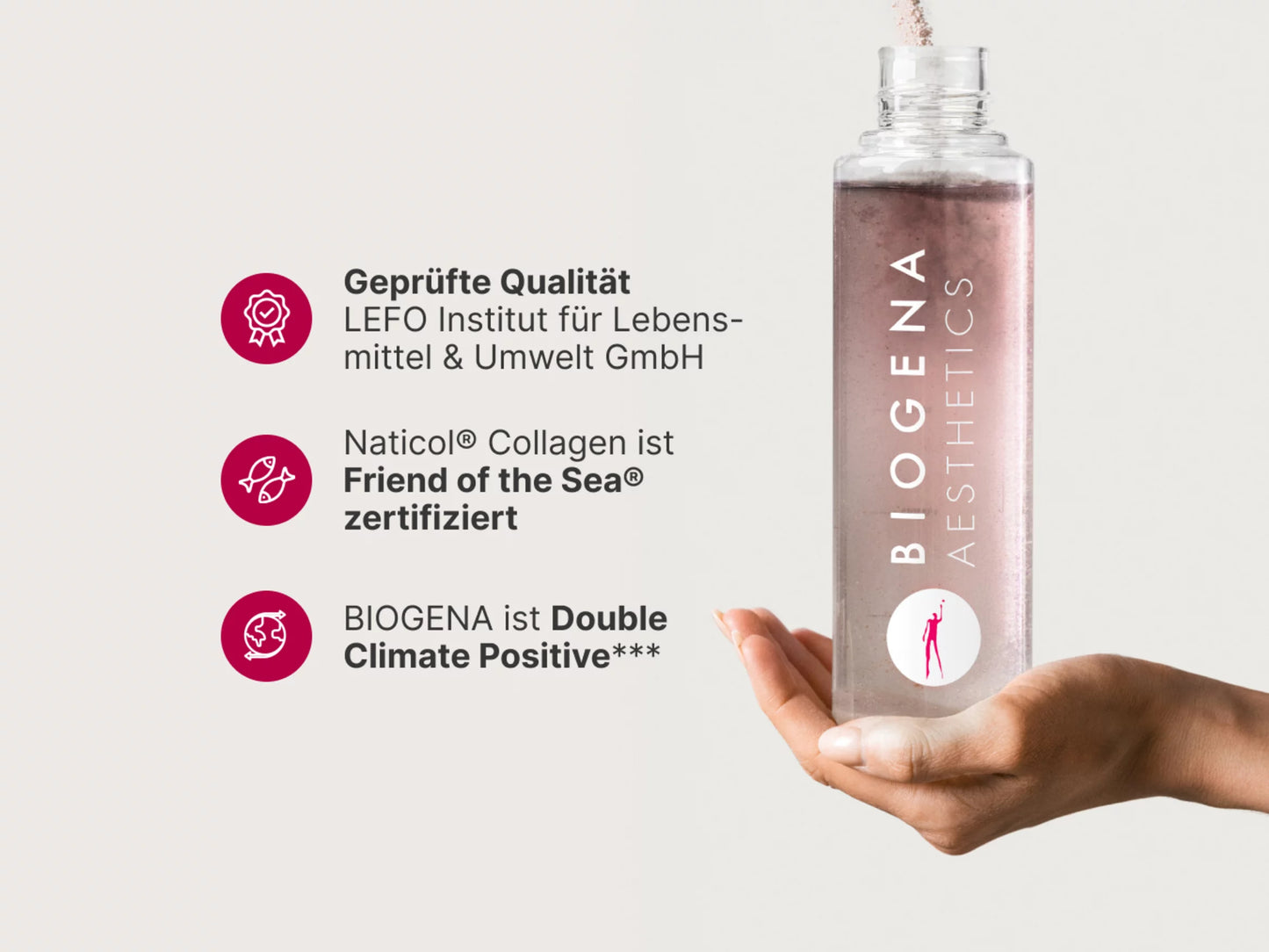 BIOGENA AESTHETICS Premium Kollagen Pulver+ Neutral