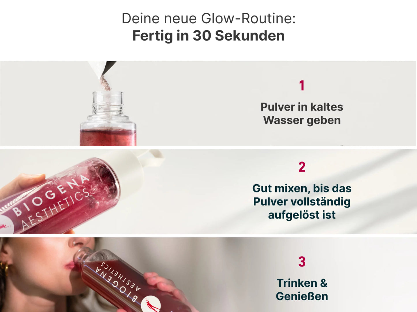 BIOGENA AESTHETICS Premium Kollagen Pulver+